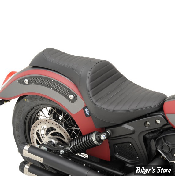 SELLE DRAG SPECIALTIES INDIAN SCOUT / SIXTY 15UP CABALLERO SEAT CLASSIC STITCH / NOIR